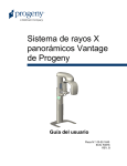 Sistema de rayos X panor&aacute;micos Vantage de Progeny