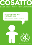 ARLO 3 IN 1 COT BED INSTRUCTIONS