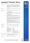 Ceresita Estándar 30 kg.