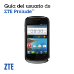 Guía del usuario de ZTE Prelude™