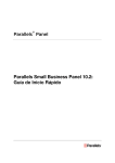 Parallels Small Business Panel 10.1: Gu&iacute;a de Inicio R&aacute;pido