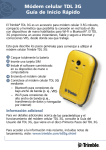 M&oacute;dem celular TDL 3G Gu&iacute;a de Inicio R&aacute;pido
