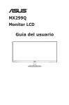 MX299Q Monitor LCD Guía del usuario