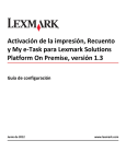 - Lexmark