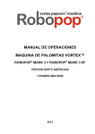 manual de operaciones maquina de palomitas vortex™ robopop