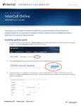 InterCall Online - Guía para Usuarios