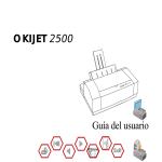 OKIJET 2500 Gu&iacute;a del usuario