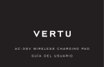AC-35V WIRELESS CHARGING PAD GUÍA DEL USUARIO