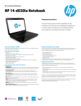 HP 14-d030la Notebook