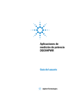 Aplicaciones de medici&oacute;n de potencia DSOX4PWR Gu&iacute;a del usuario