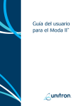 Gu&iacute;a del usuario para el Moda IITM