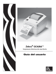 GC420d Guía del usuario (es) - Zebra Technologies Corporation