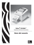 GC420d Gu&iacute;a del usuario (es) - Zebra Technologies Corporation