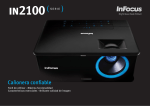 InFocus IN2100 Series Datasheet (Spanish)