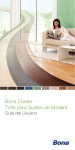 Guia del usuario Bona Create color parquet