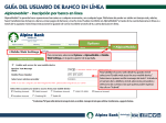 GU&Iacute;A DEL USUARIO DE BANCO EN L&Iacute;NEA