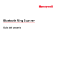 Gu&iacute;a del usuario del esc&aacute;ner de anillo con Bluetooth