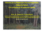 Efectos de la Radiación Electromagnética Sobre la Salud Con