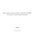 Guía del usuario del sistema SPARK Science Learning