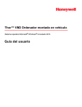 Guía del usuario de Thor VM2 - Honeywell Scanning and Mobility