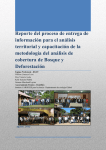 Reporte del proceso de entrega de información para