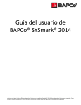 Gu&iacute;a del usuario de BAPCo&reg; SYSmark&reg; 2014