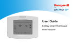 69-2772ES-01 - RTH8780WF Honeywell Energy Smart Thermostat
