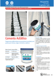 Cemento Asf&aacute;ltico