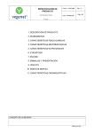 ESPECIFICACI&Oacute;N DE PRODUCTO VEGEfast Diet Fresa