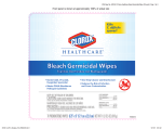 Bleach Germicidal Wipes