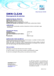 SWIN CLEAN - Distribuciones Zaragoza, SA