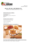Ficha t&eacute;cnica croqueta de jam&oacute;n