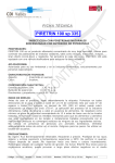 FICHA T&Eacute;CNICA PIRETRIN 100 sp 335