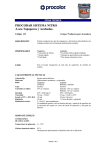 PROCOBAR SISTEMA NITRO -Laca Tapaporos y Acabados-