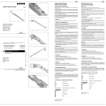 tomas®-torque ratchet Gebrauchsanweisung