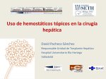 Uso de hemostáticos tópicos en la Cirugía Hepática