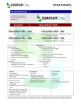 poliurea fr&iacute;a - Eurotaff Chile