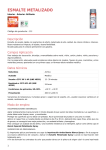 ESMALTE METALIZADO