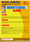 MORTEROL GLASS