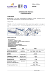 INFORMACI&Oacute;N T&Eacute;CNICA FIJA+PLUS BUTIL