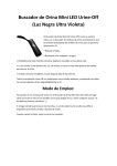 Buscador de Orina Mini LED Urine-Off (Luz Negra Ultra