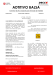 ADITIVO BALSA - FT- rev01 - 13032015