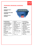 PODOMETRES/ PEDOMETERS/ PODÓMETROS Podomètre avec 4