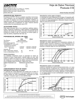 Hoja de Datos Técnicos Producto 518