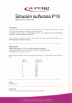 Solución sulfurosa P18
