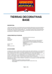 TIERRAS DECORATIVAS BASE