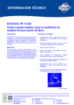 ecocol rf-14 gd - Fuchs Lubricantes