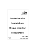 Sandwich maker Sandwichera Croque-monsieur