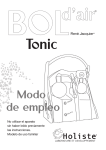 Pinchar AQUI para ver el Modo de empleo del modelo básico: TÓNIC