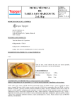 FICHA TÉCNICA DE TARTA SAN MARCOS TG